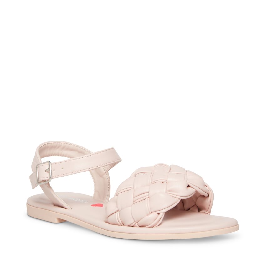 Pink Steve Madden Jkarina Kids' Flat Sandals | PH 4368NUJ